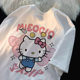 Girls Hello Kitty short sleeve t-shirt top ins