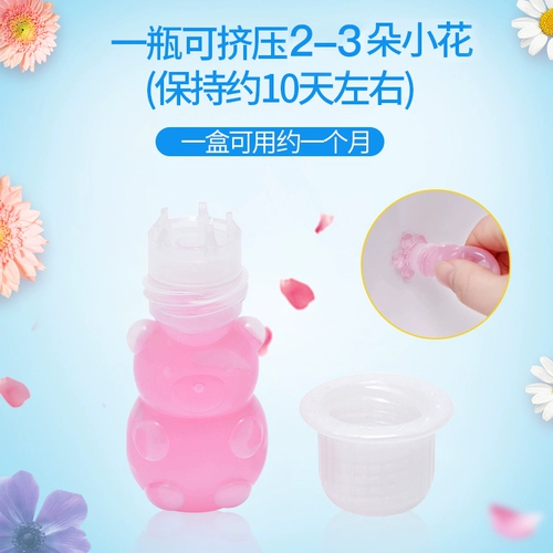 Японский туалет, гель, дезодорант в форме цветка, аромотерапия, с медвежатами