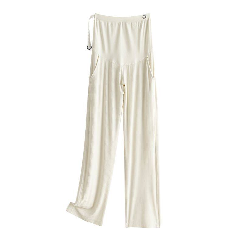  粉红仔仔孕妇阔腿裤