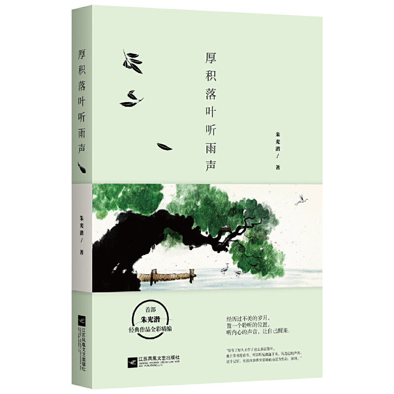 正版现货 厚积落叶听雨声 朱光潜经典散文 朱光潜谈美 谈人生 谈生命 全彩精编 特别精选了近60幅东西方艺术名作 - 图3