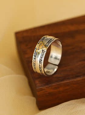 荷鲁斯之眼~小众嘻哈风食指戒指