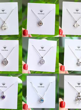 锁骨链锆石锁骨链女锆石