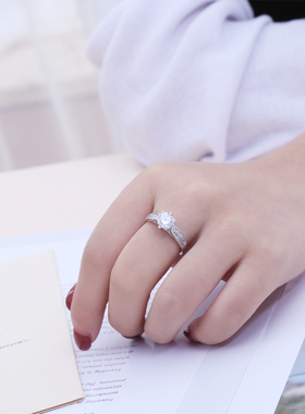 锆石闪亮仿真甜美风订婚时尚饰品