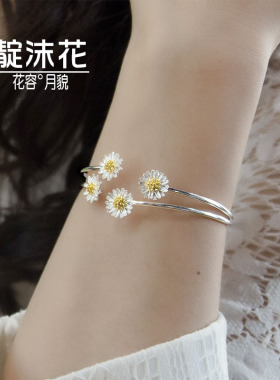 唯美风手镯925唯美森系手镯