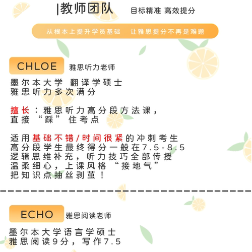 雅思托福听力、阅读、口语、写作、 一对一网课 个性化定制教学 - 图2