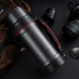 Вместительный и большой термос, портативный горячий и холодный чайник из нержавеющей стали для путешествий