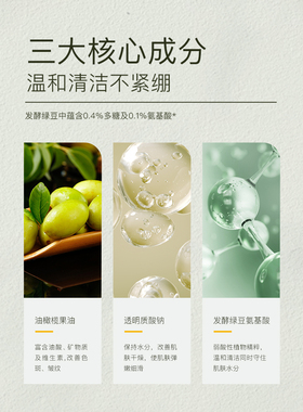 韩国高丽雅娜绿豆nokdu美颜柔肤洗面奶敏感肌清洁洁面乳官方正品