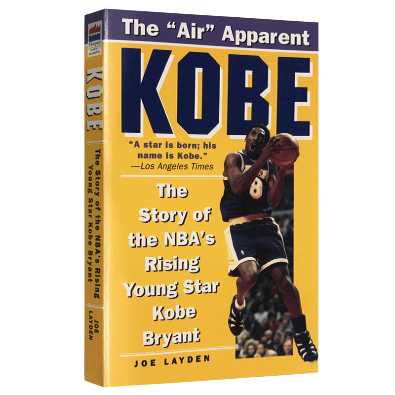 【正版】科比布莱恩特传记 NBA篮球明星科比英文原版书 Kobe The Story of the Nba's Rising Young Star英文版人物自传书籍-图1