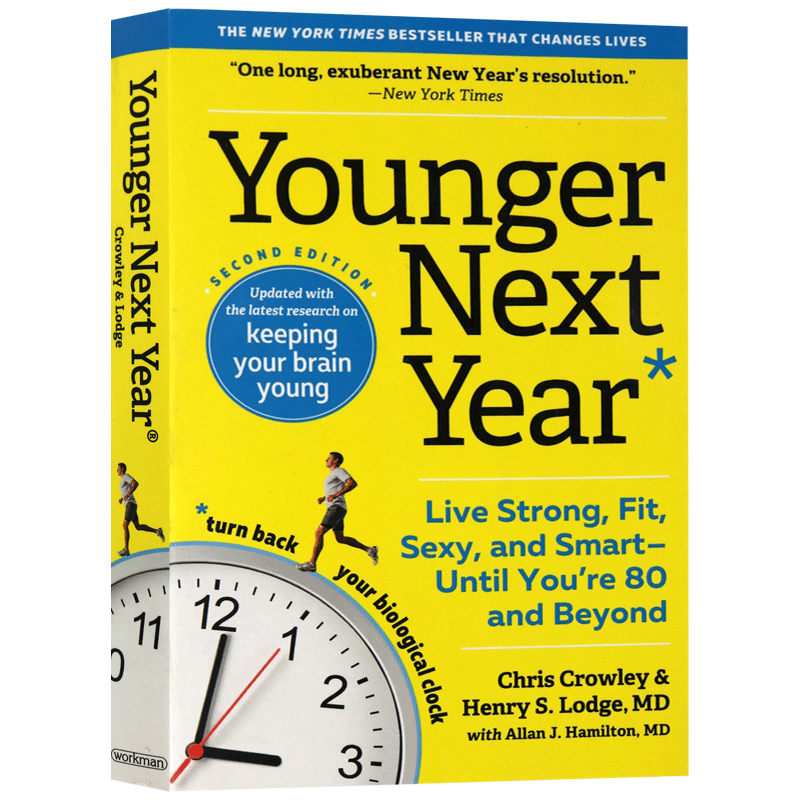 明年更年轻 第二版 英文原版 Younger Next Year 英文版进口原版英语书籍