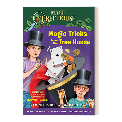 神奇树屋练习册 英文原版 Magic Tricks from Magic Tree House MTH 英文版 进口英语原版书籍 - 图0