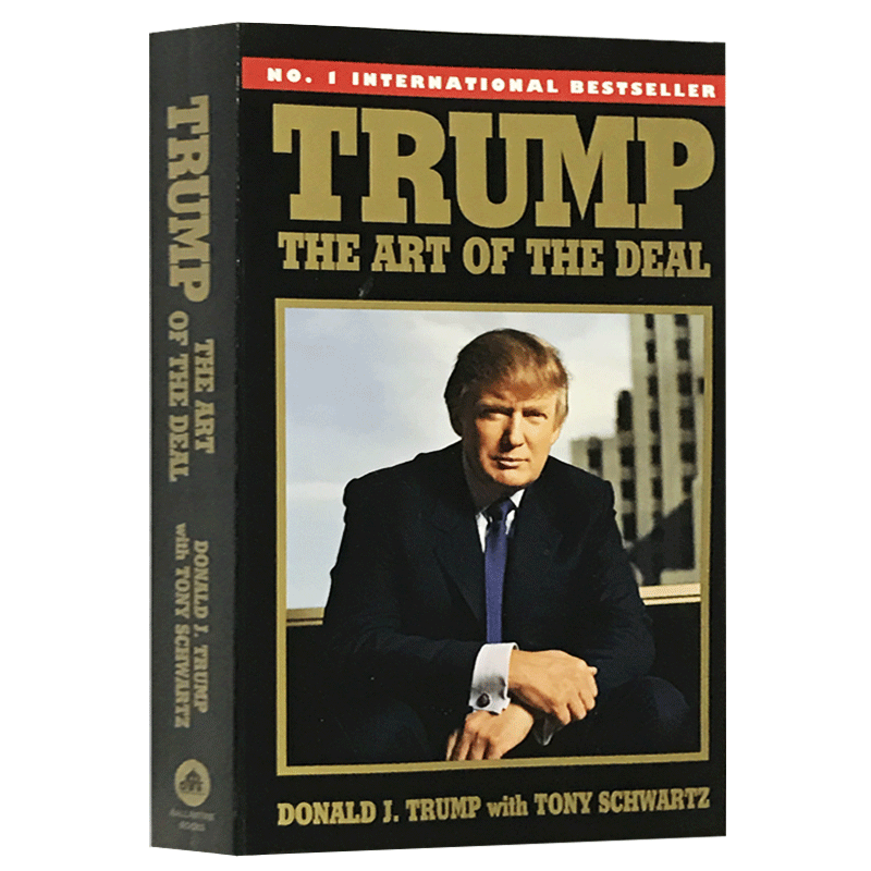 特朗普 交易的艺术 英文原版 Trump The Art of the Deal 英文版 进口书籍 英语原版 美国前总统自传 市场研究 - 图3