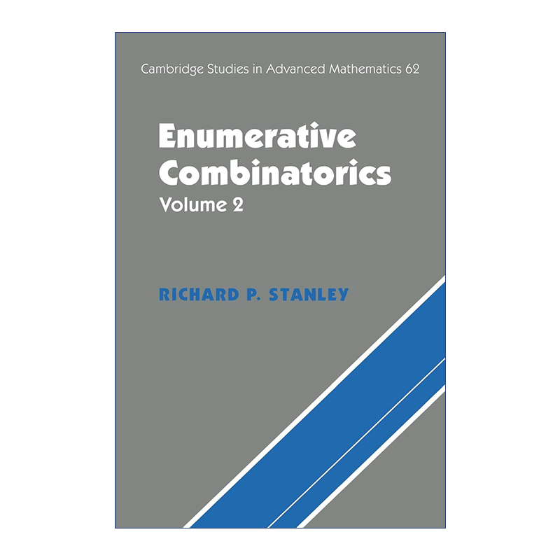 计数组合学  英文原版 Enumerative Combinatorics 卷二 理查德 P.斯坦利 剑桥高等数学研究系列 英文版 进口英语原版书籍 - 图0