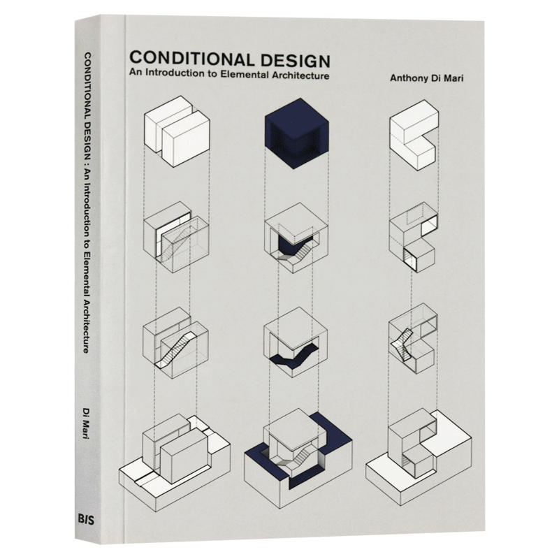 建筑元素设计 空间体量操作入门 英文原版 Conditional Design 英文版 进口原版英语书籍