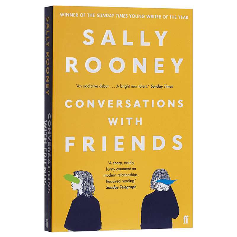 Conversations with Friends 萨莉鲁尼 聊天记录 英文原版小说 星期日泰晤士报推荐书 Sally Rooney 进口原版英语书籍 - 图1