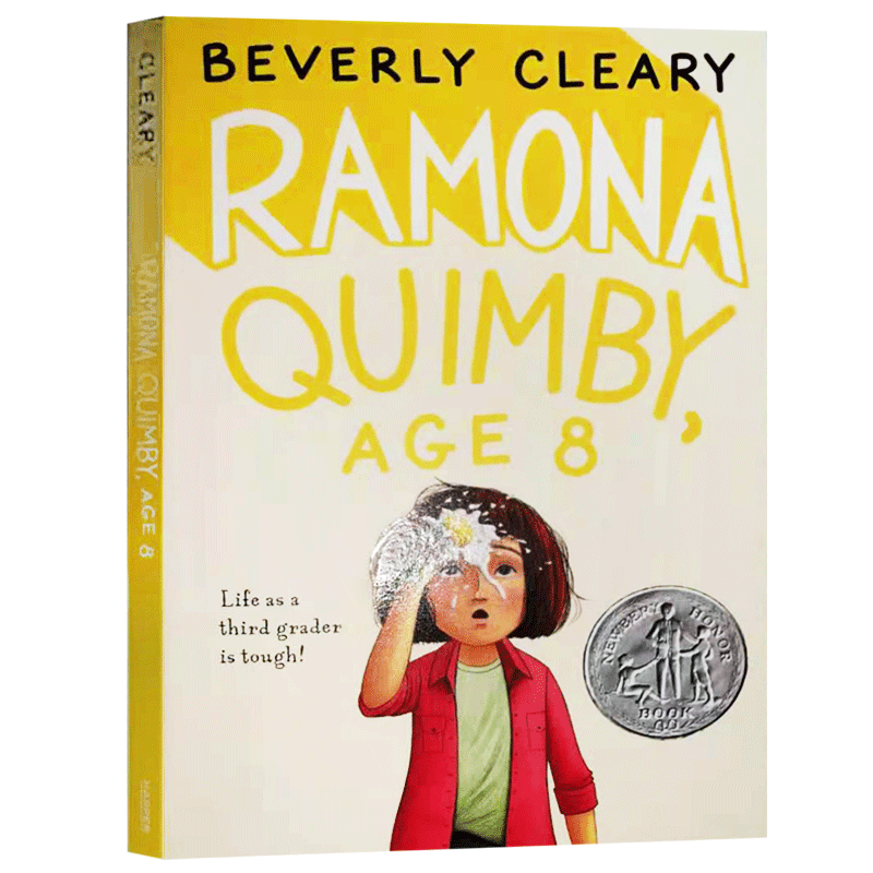 正版进口 永远的雷梦拉系列 雷梦拉八岁了 英文原版绘本 Ramona Quimby Age 8 纽伯瑞银奖 英文版儿童文学小说章节桥梁书 平装 - 图3