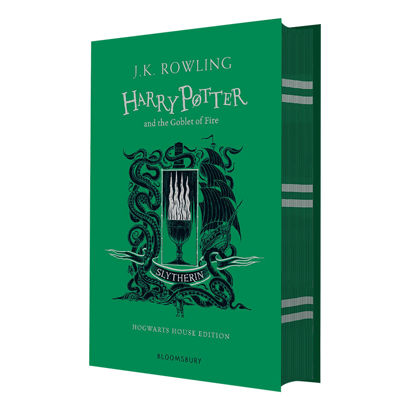 哈利波特与火焰杯 英文原版小说 Harry Potter and the Goblet of Fire 哈利波特4 斯莱特林学院版 精装 JK罗琳 英文版英语书 - 图2
