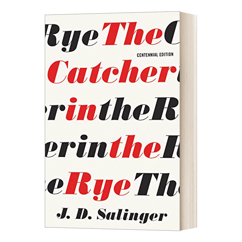 英文原版小说 The Catcher in the Rye 麦田里的守望者 100周年纪念版 英文版 进口英语原版书籍 - 图1