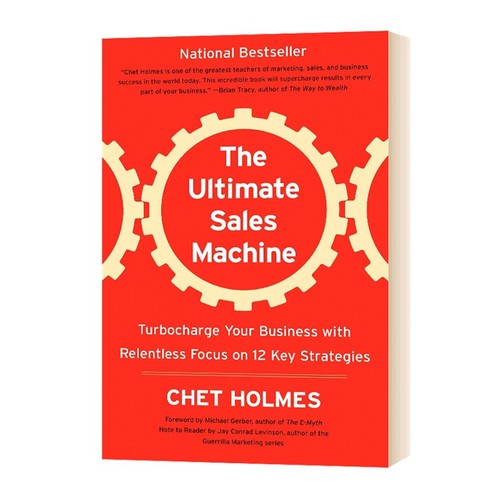 终极销售机器英文原版 The Ultimate Sales Machine英文版进口原版英语书籍-图0