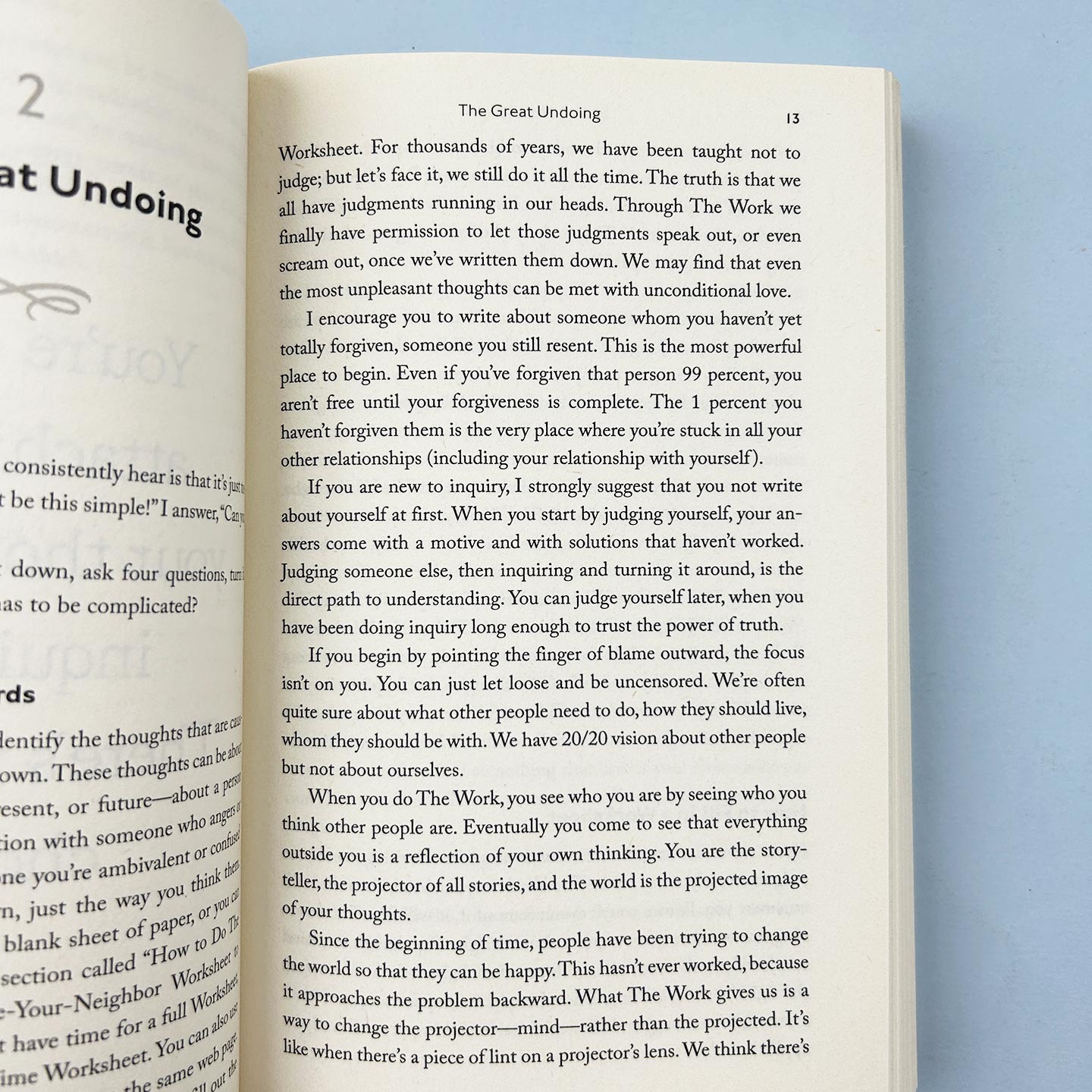 英文原版 Loving What Is Revised Edition 爱是什么 修订版 一念之转 四句话改变你的人生 英文版 进口英语原版书籍