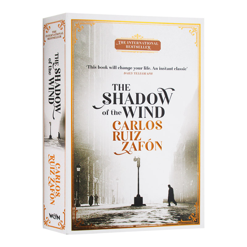 英文原版小说 The Shadow Of The Wind 遗忘书之墓系列1 风之影 英文版 - 图0