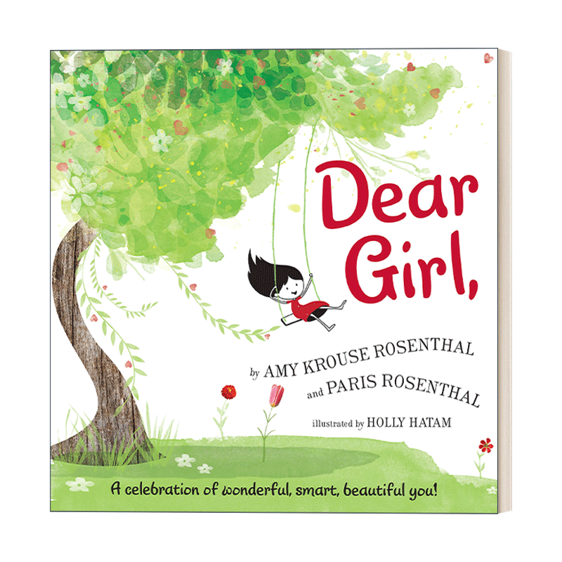 英文原版绘本 Dear Girl 亲爱的姑娘 Paris Rosenthal 低幼儿童认知启蒙亲子共读 精装绘本 英文版 进口英语原版书籍