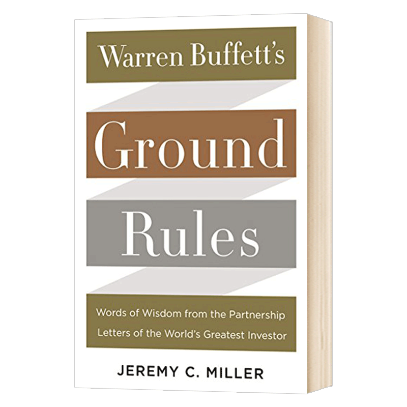 巴菲特致股东的信 投资原则篇 英文原版 Warren Buffett's Ground Rule 巴菲特的基本规则 英文版 进口原版英语经济学书籍 - 图0