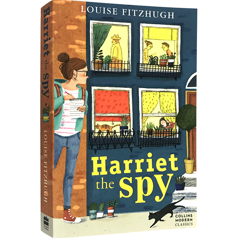 小间谍哈瑞特 英文原版 Harriet the Spy 超级大间谍 英文版儿童小说 小侦探哈里特 正版进口英语书籍 - 图0