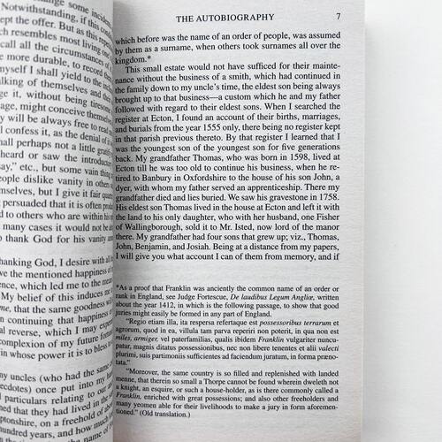 富兰克林自传及作品集 英文原版名人传记 The Autobiography and Other Writings  美国独立宣言起草人 英文版进口书籍正版 - 图0