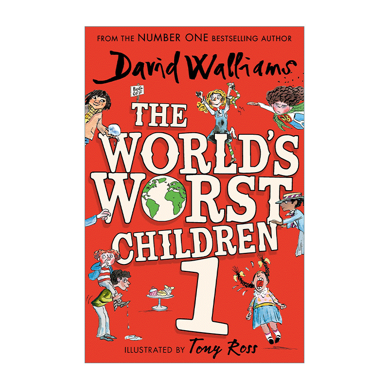 世界上最糟糕的孩子1 英文原版 The World’S Worst Children 大卫威廉姆斯少年幽默小说 David Walliams 英文版 进口英语原版书籍 - 图1