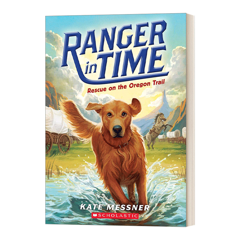 英文原版 Rescue on the Oregon Trail 穿越时空的黄金猎犬1 Ranger in Time #1 英文版 进口英语原版书籍 - 图0