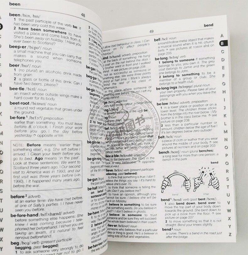 朗文迷你英语小词典 英文原版 Longman Mini English Dictionary 英语词汇书 英文版 图解词典 进口原版书籍