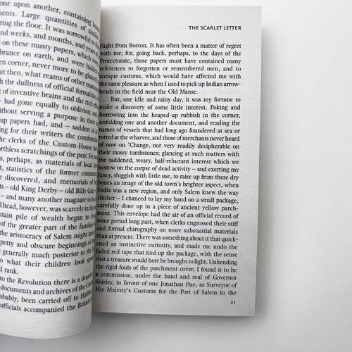 红字 英文原版 The Scarlet Letter 柯林斯经典名著 英文版小说 正版进口书籍 - 图0