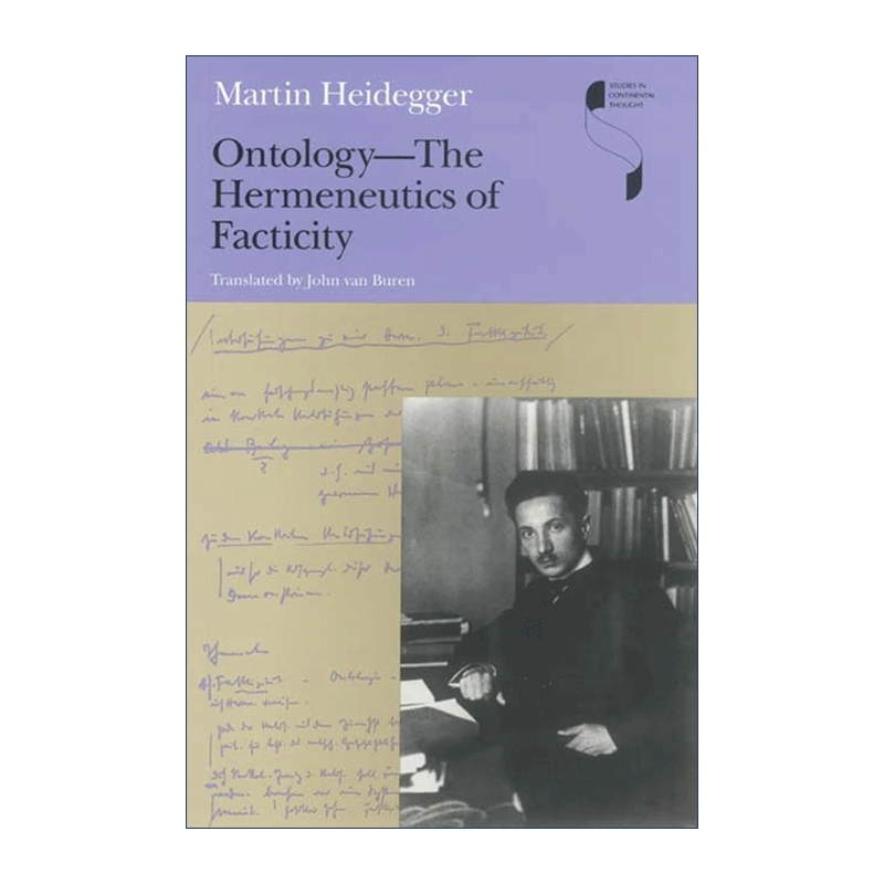 英文原版 Ontology The Hermeneutics of Facticity 存在论 实际性的解释学 马丁·海德格尔 英文版 进口英语原版书籍
