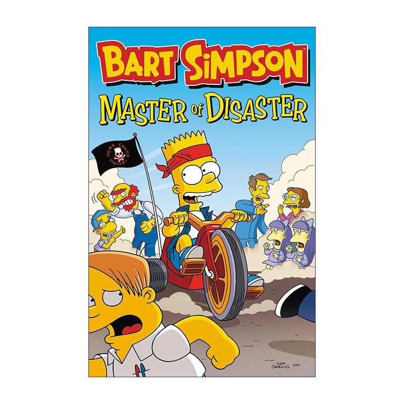 英文原版 Bart Simpson Master of Disaster辛普森一家漫画灾难大师英文版进口英语原版书籍-图0