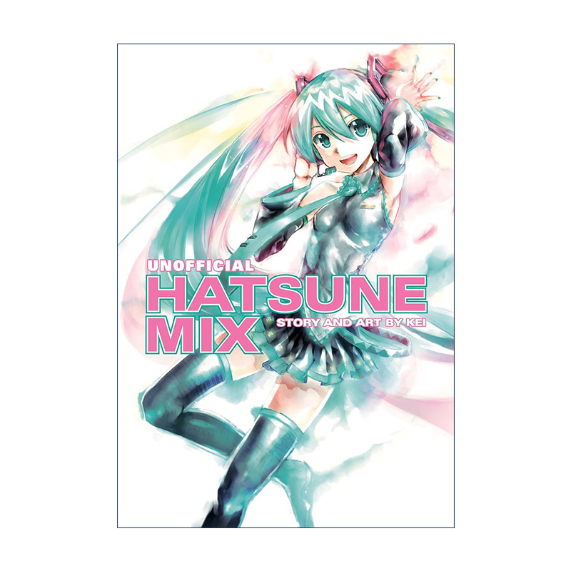 英文原版 Unofficial Hatsune Mix Hatsune Miku 初音未来 非官方初音组合 同名动漫漫画 英文版 进口英语原版书籍