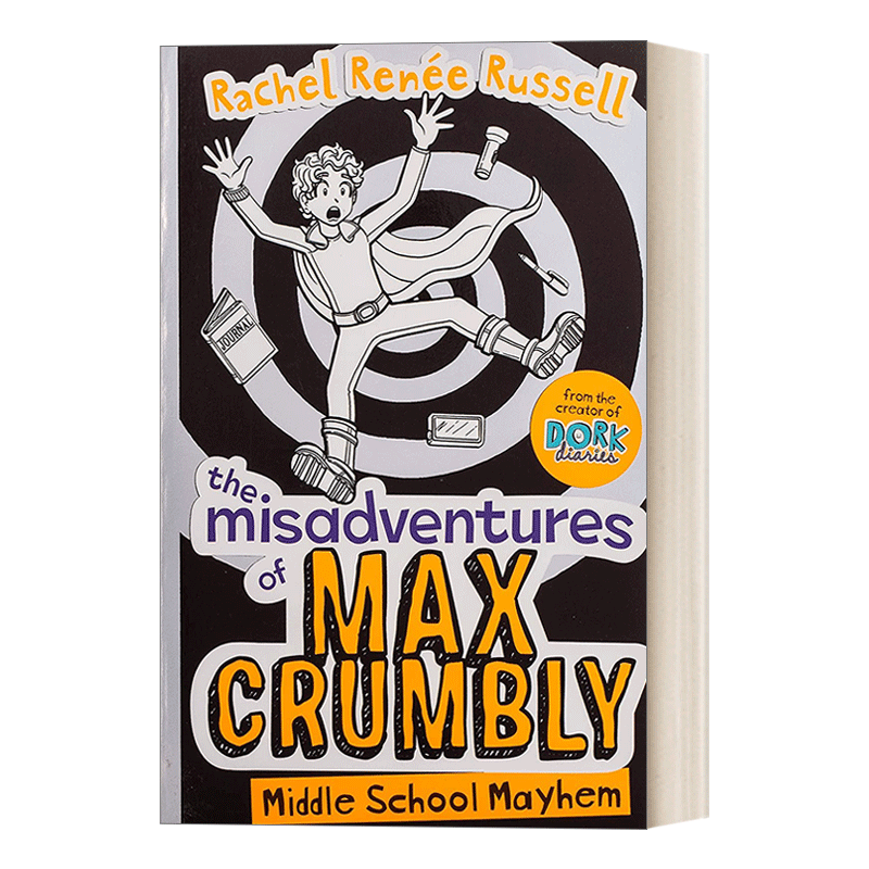 英文原版 Misadventures Of Max Crumbly 马克思的囧囧日记2 英文版 进口英语原版书籍 - 图0