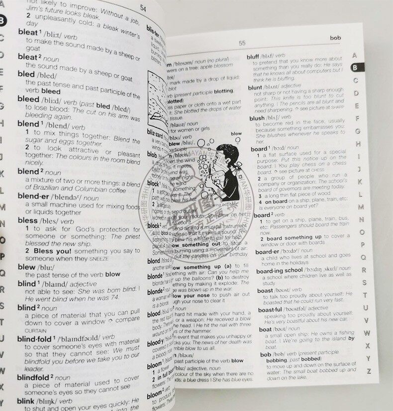 朗文迷你英语小词典 英文原版 Longman Mini English Dictionary 英语词汇书 英文版 图解词典 进口原版书籍