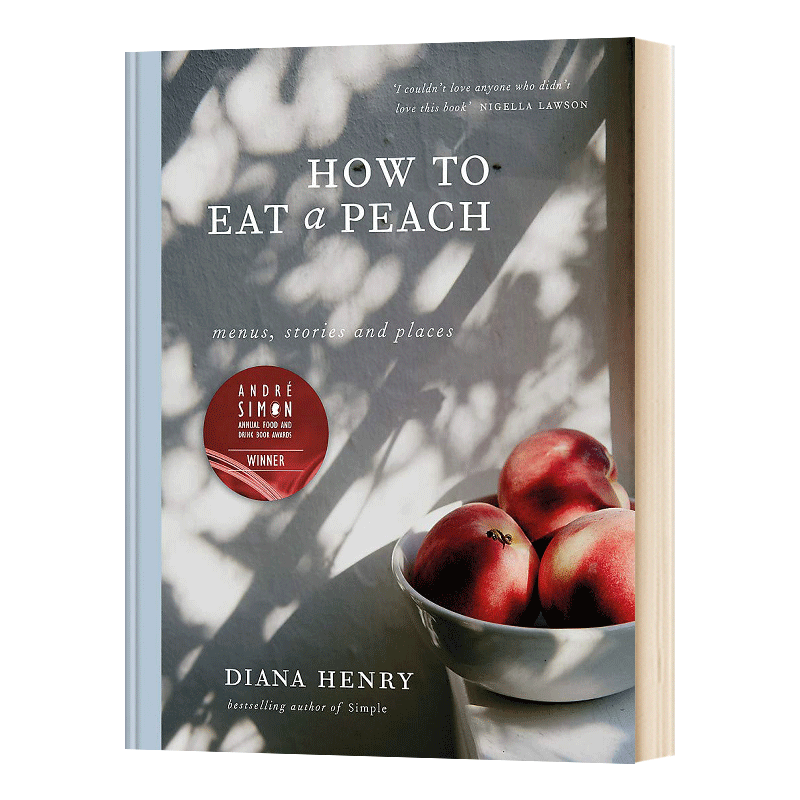 英文原版 How to eat a peach 如何吃桃子 相关的菜单 故事和地方食谱 英文版 进口英语原版书籍