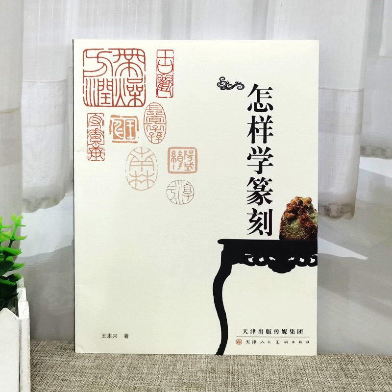 怎样学篆刻 王本兴 篆刻入门教程 印章制作基础学习入门教材 篆刻字典工具书 介绍刻刀印石印泥毛笔印床书籍 正版图书 天津人美,淘宝优惠券,粉丝福利购,淘宝优惠卷