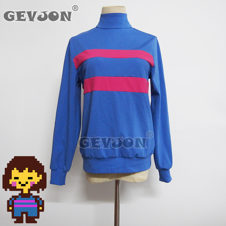 传说之下undertale cosplay服装frisk chara cos外套上衣包邮sans - 图0