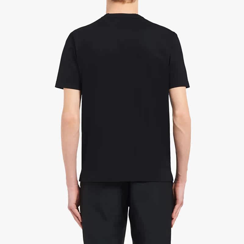 prada正品2019秋冬男士纯色t恤 黛慕名品海外T恤