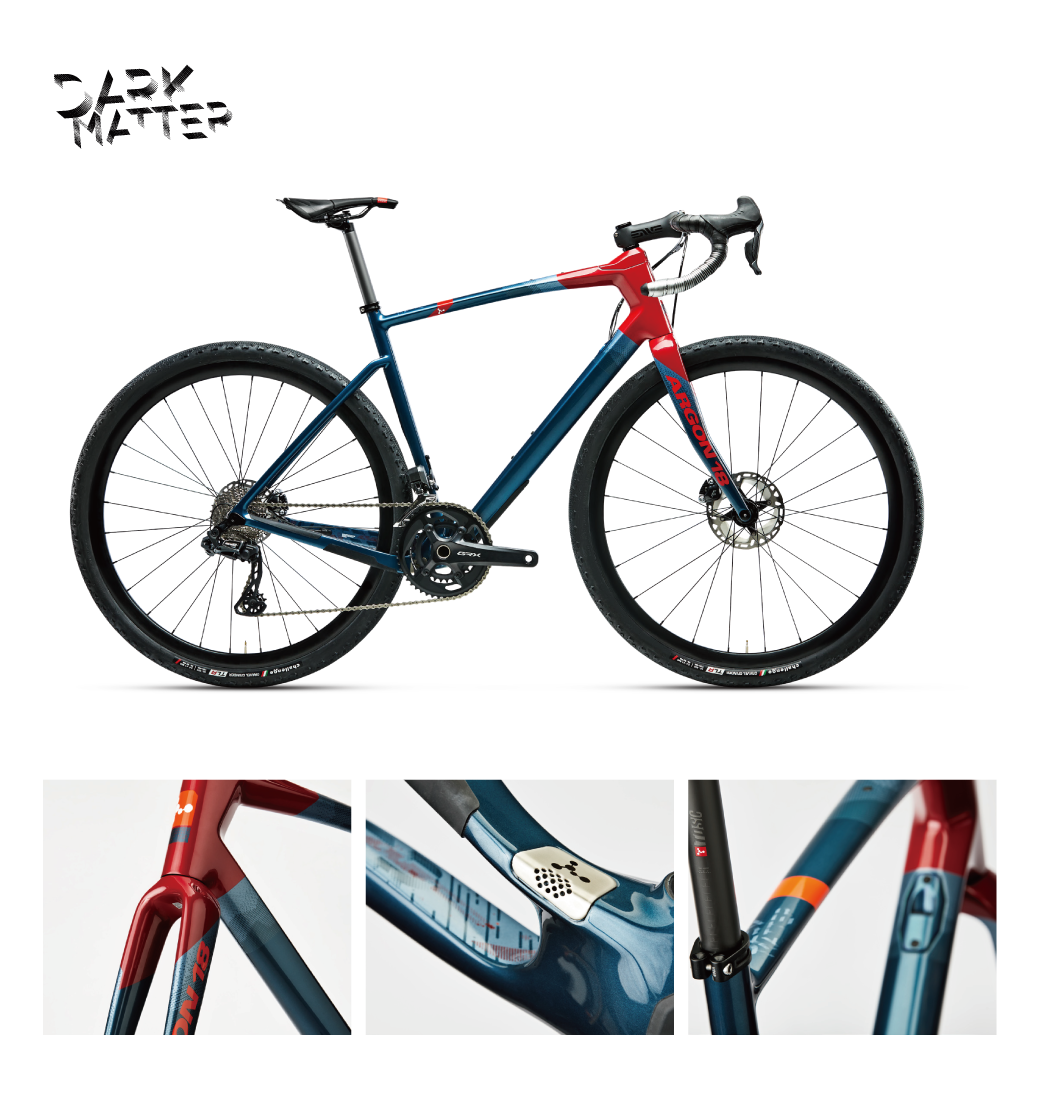 ARGON18 DARK MATTER 碳纤维碟刹舒适耐力砾石路公路自行车GRAVEL - 图0