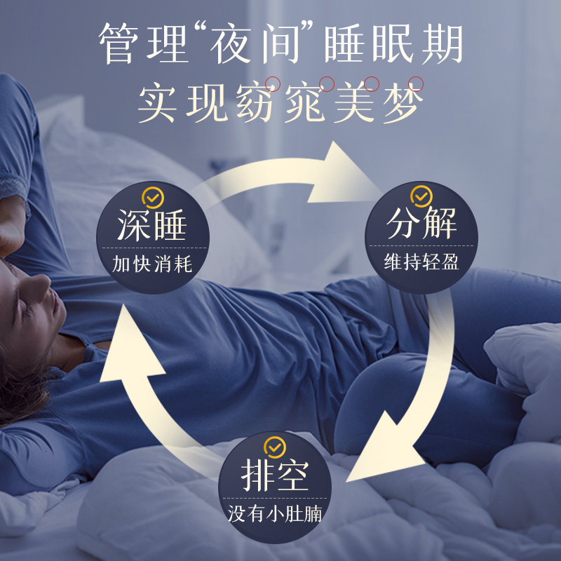 ISDG进口夜间酵素美体丸232种植物果蔬水果发酵安睡纤非粉剂果冻
