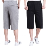 Шорты, штаны, летняя одежда, для мужчины среднего возраста, свободный крой