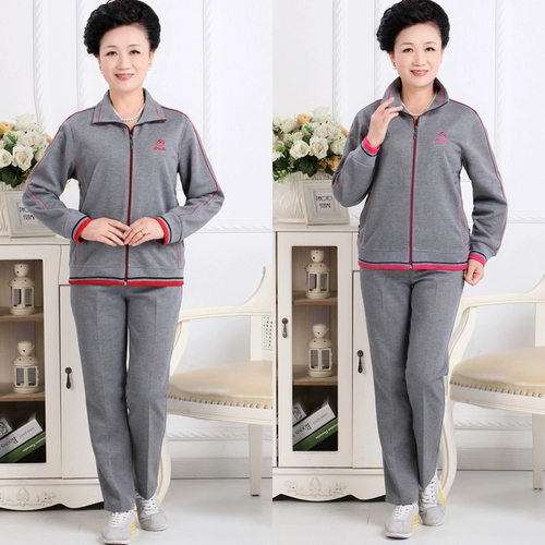 Осенний комплект для пожилых людей для отдыха, спортивный костюм, для мужчины среднего возраста