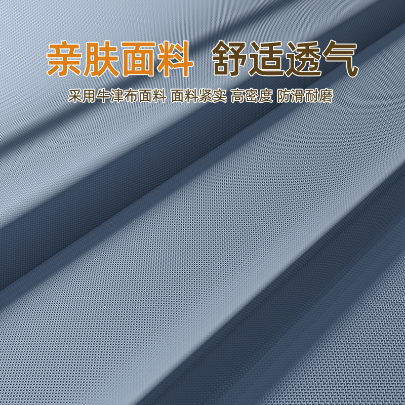 折叠床便携办公室午睡午休床户外露营床行军床家用躺椅简易单人床 - 图2