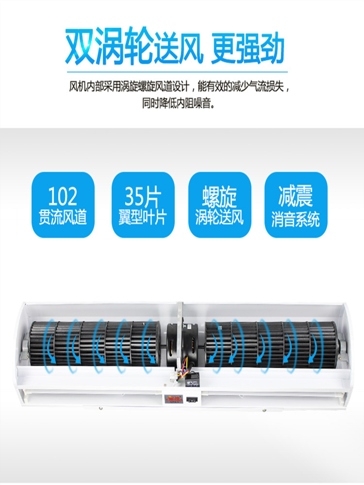 工业流水线除静电离子J风机车间出入口大风量除尘等离子风幕机风