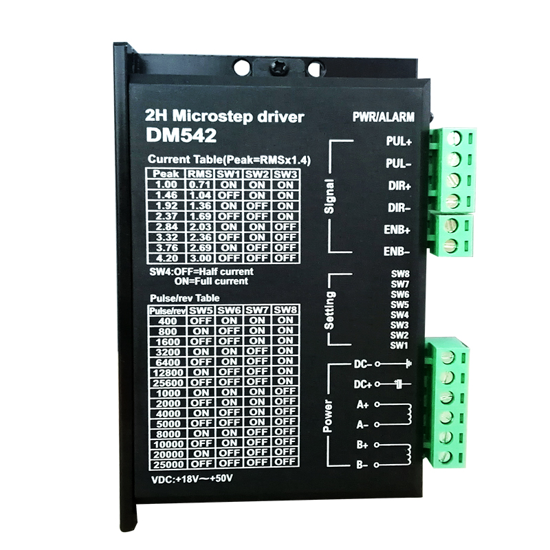 三拓86/57步进电机驱动器DM542/DM556/M542/MB450A/2DM542通用IO - 图3