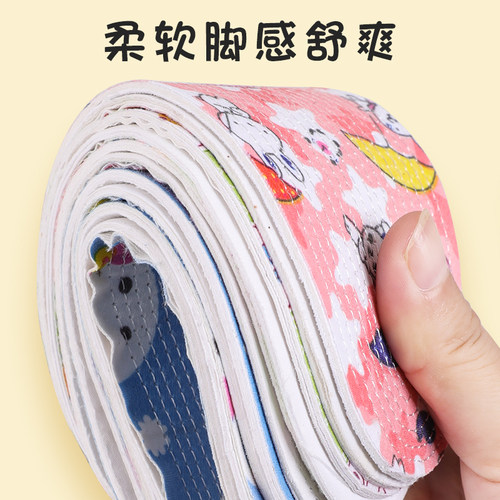 儿童鞋垫小孩专用纯棉千层布鞋垫宝宝男女童吸汗透气防臭可裁剪冬 - 图2