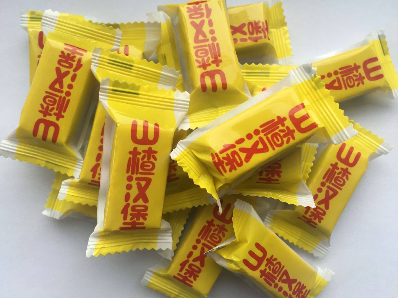 河岸红山楂汉堡500g山楂果干独立 河岸红山楂类制品